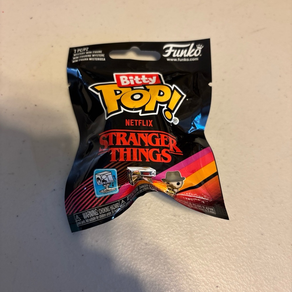 Funko Bitty Pop Stranger Things Collectible. New unopened